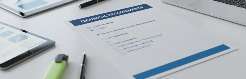 Документи технічного завдання в статті про наповнення сайту