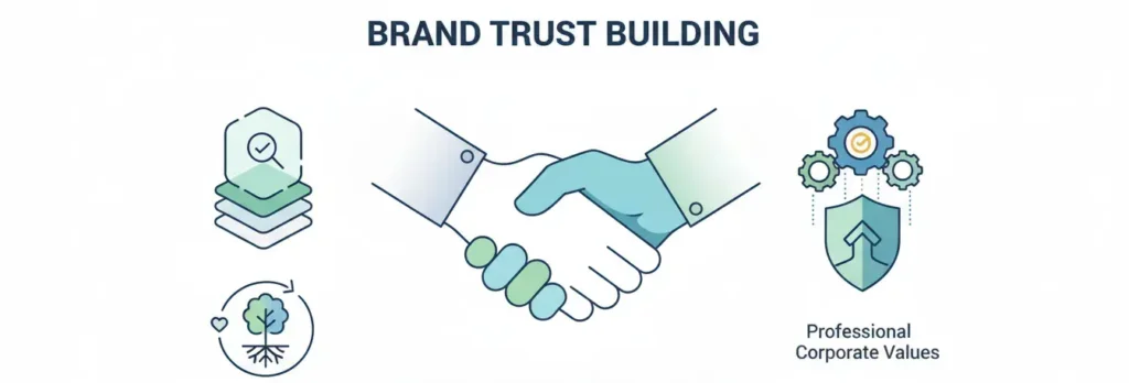 Візуалізація довіри та етичності у брендингу