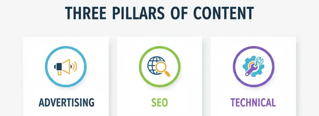 Три типи копірайтингу