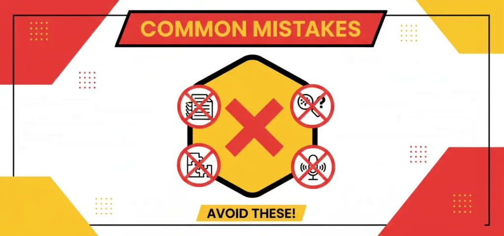 Попередження помилок зі статті про наповнення сайту