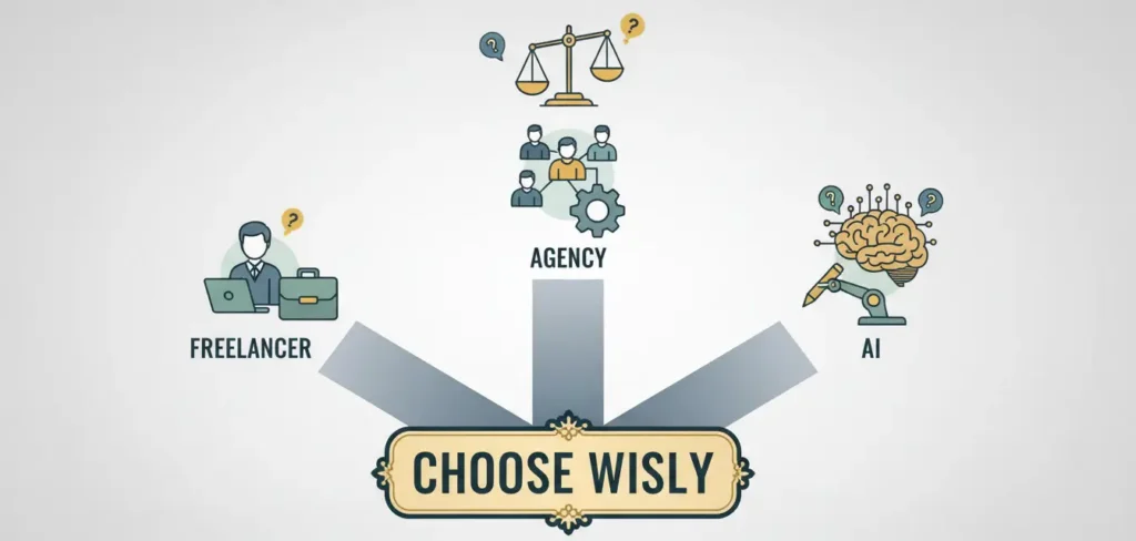 Вибір виконавця для замовлення статті