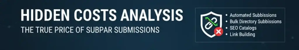 Калькуляція прихованих витрат від поганого сабміту