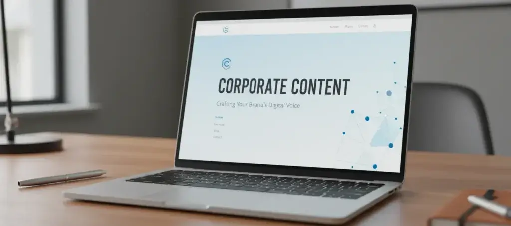 Корпоративний сайт з якісним контентом