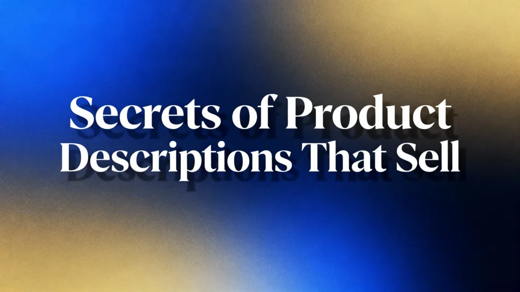 Секрети Описів Товарів що Продають