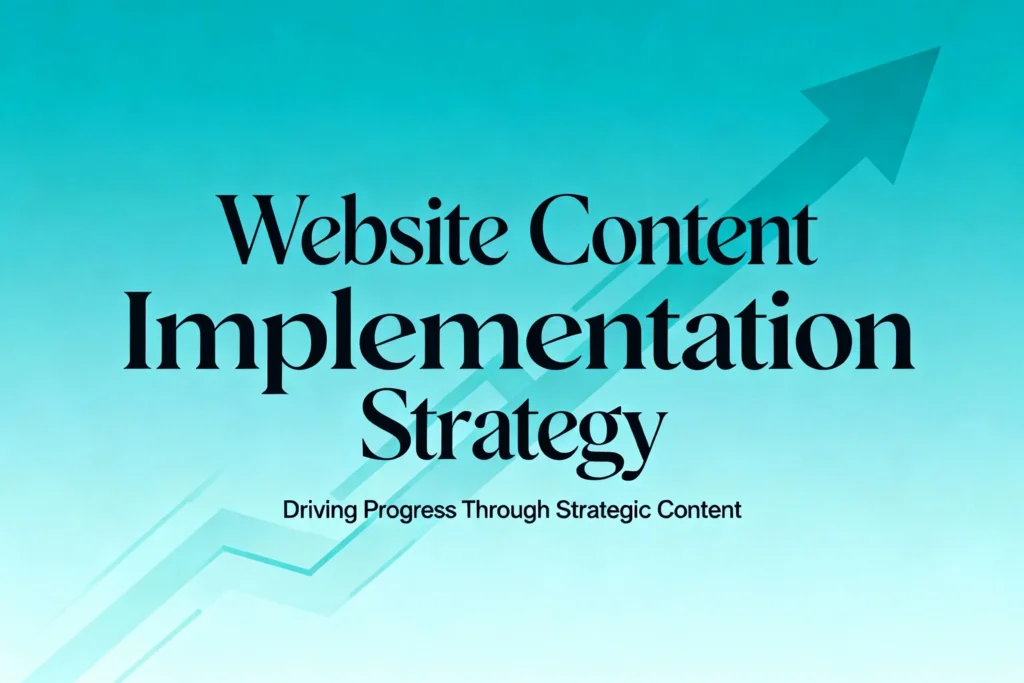 Стратегія імплементації контенту на сайті