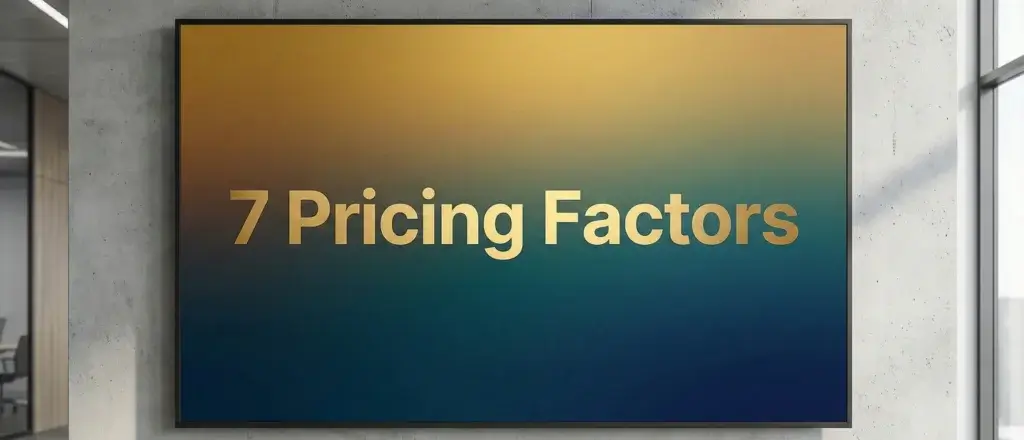 7 ключових факторів ціноутворення
